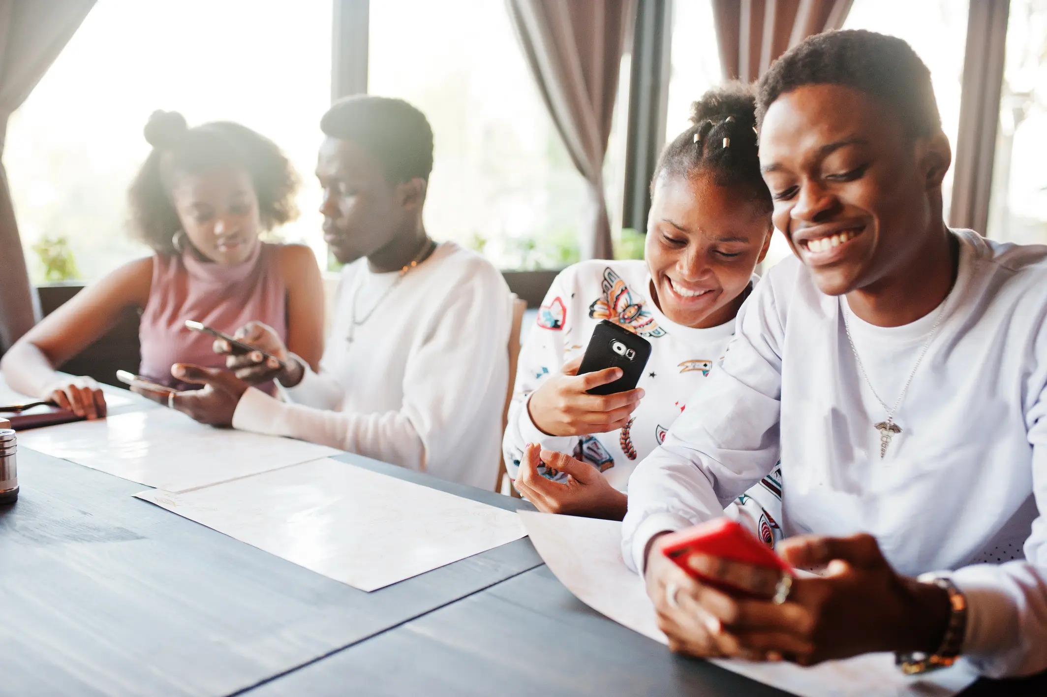 Zoom Fibre | Africans At Restaurant 2026 01 08 00 47 18 UtcFrom Home Fibre to the Road: Keeping Life Seamless with Affordable Mobile DataBlog